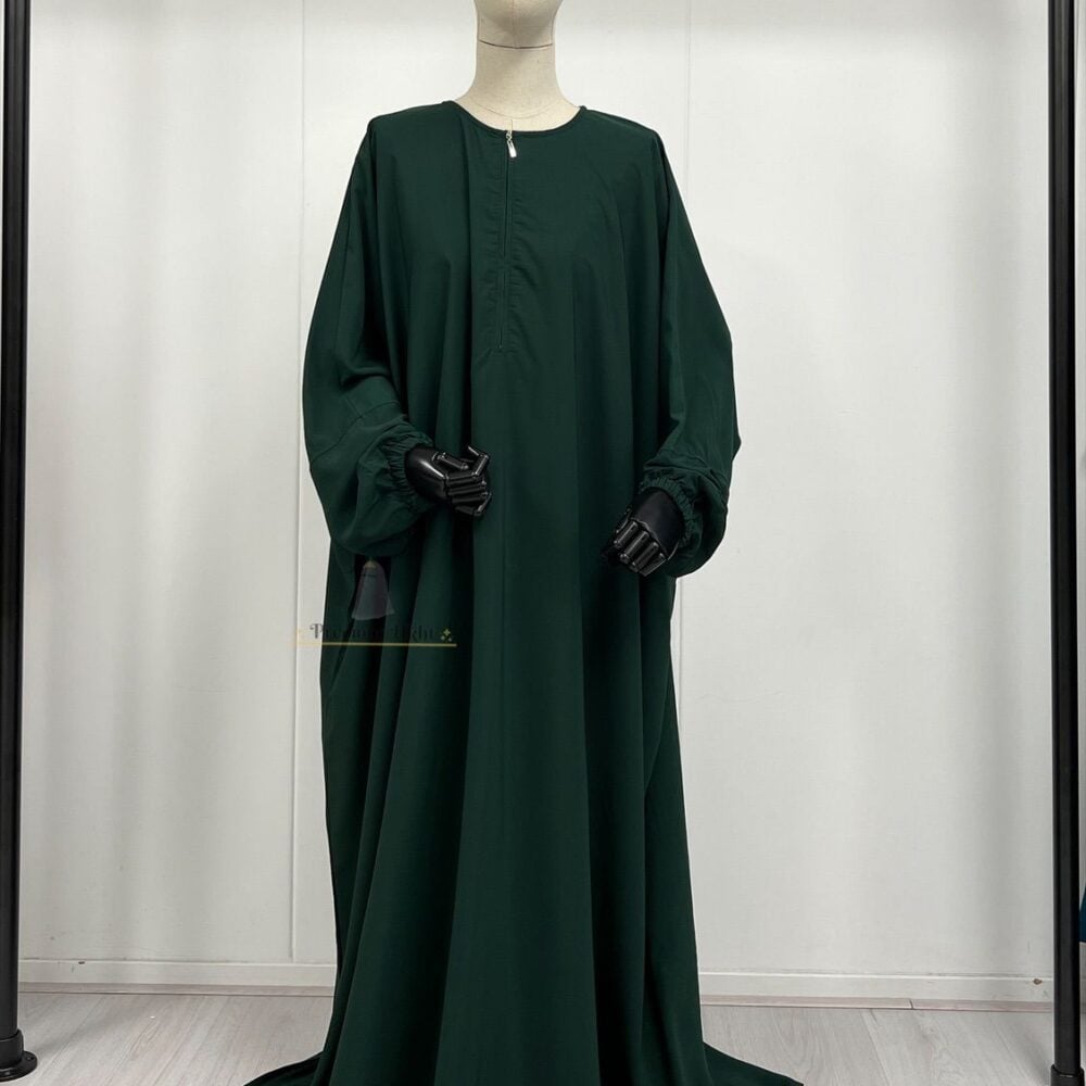 Batwing Abaya 'Forest Green'