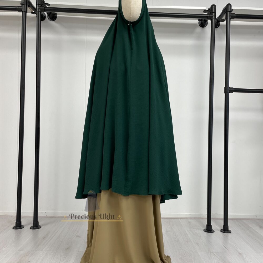 Precious Ukht Stretch Knie Khimaar 'Forest Green'