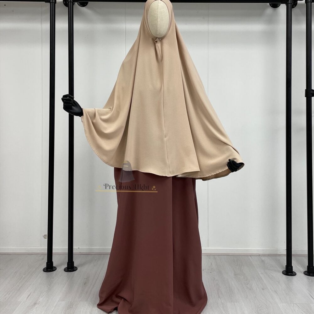 Alternative view of Precious Ukht Stretch Heup Khimaar 'Nude'
