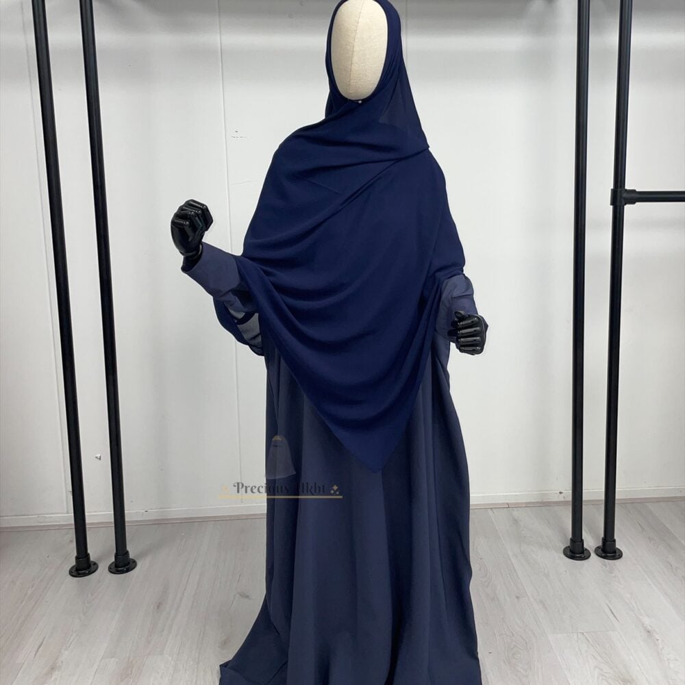 Farasha Abaya Saloua ‘Grey Blue’
