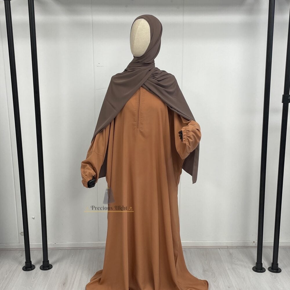 Batwing Abaya 'Salmon'