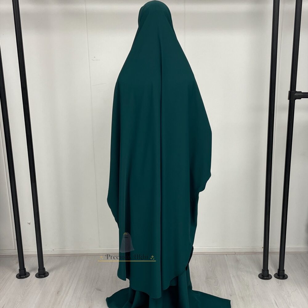 Alternative view of 2 Piece Batwing Jilbaab Maryam 'Dark Green'