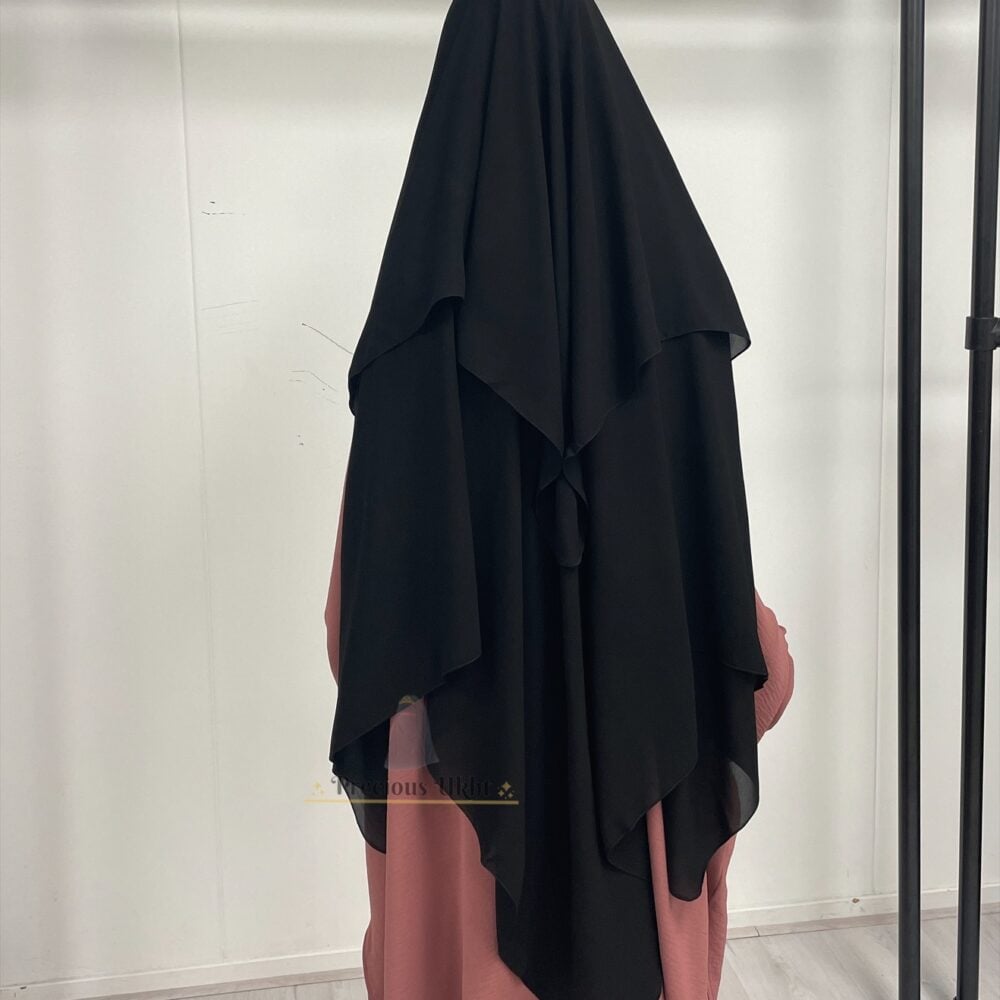 Alternative view of Amira Niqaab 'Black'