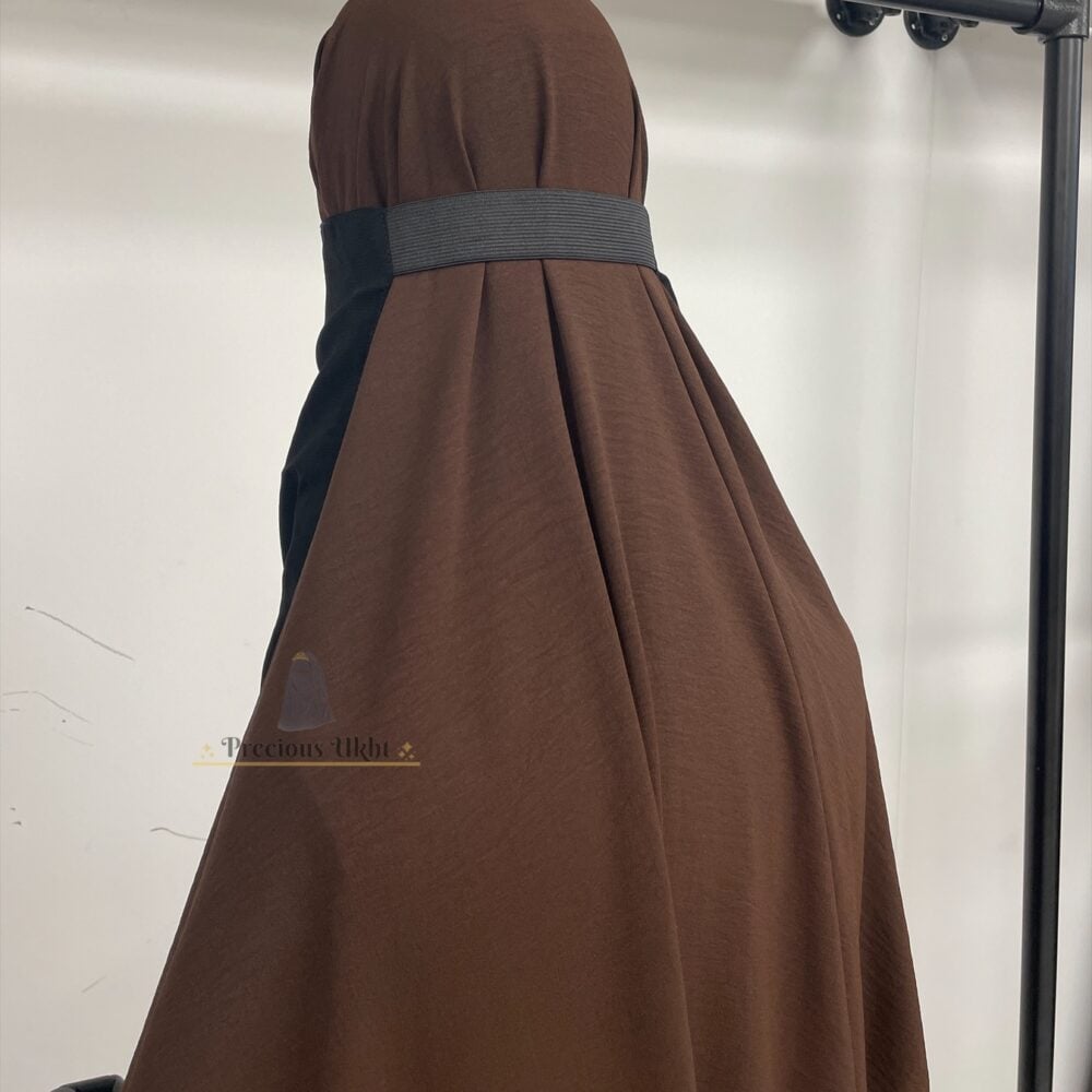 Alternative view of Half Niqaab (Elastiek) 'Black'