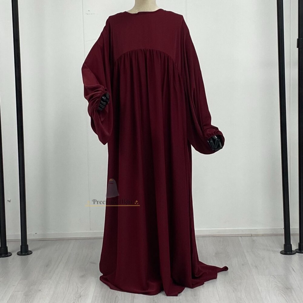 Zahra Abaya 'Bordeaux'