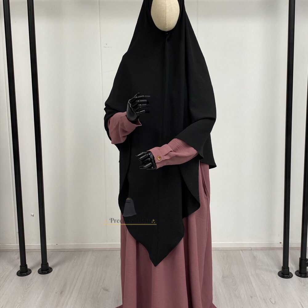 Alternative view of Warda Abaya 'Mauve'