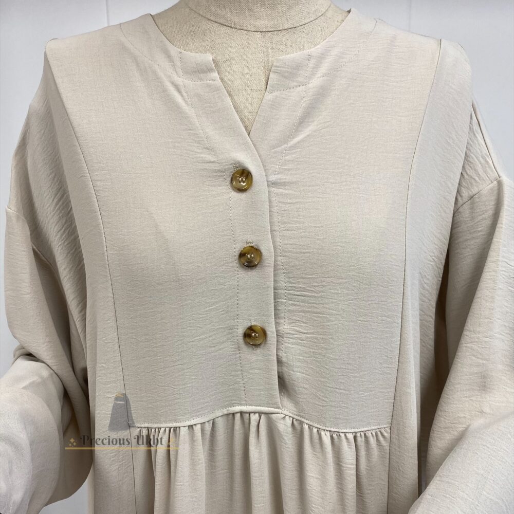Warda Abaya 'Light Beige'