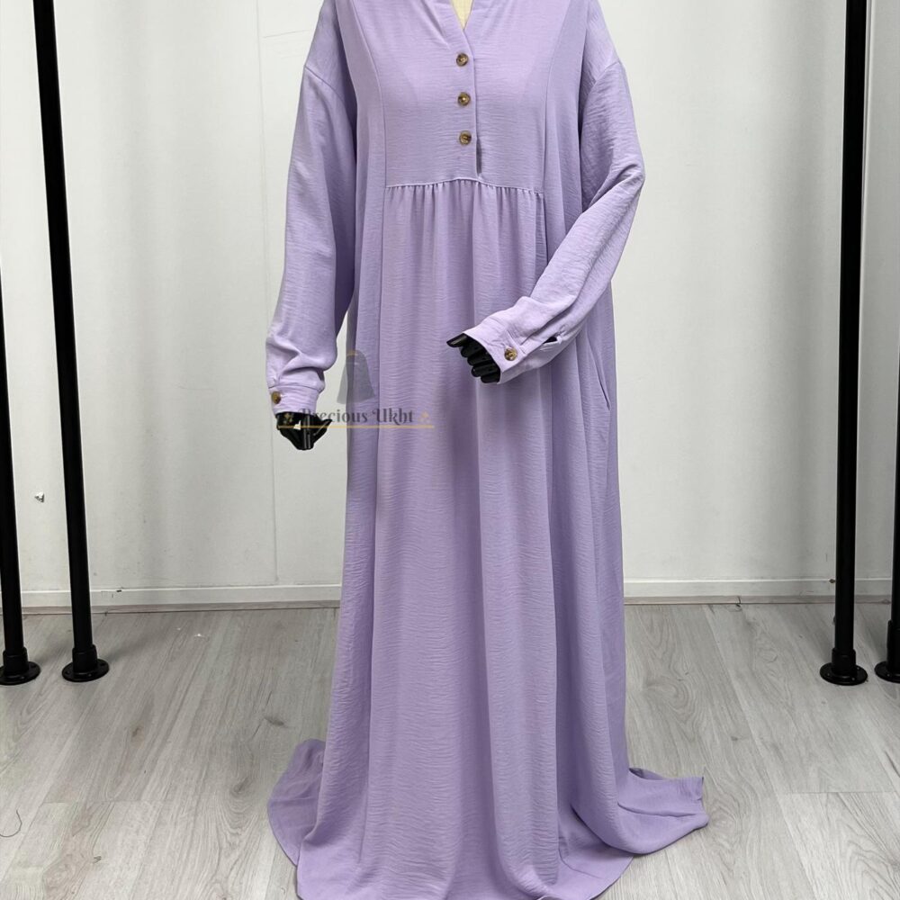 Alternative view of Warda Abaya 'Lila'