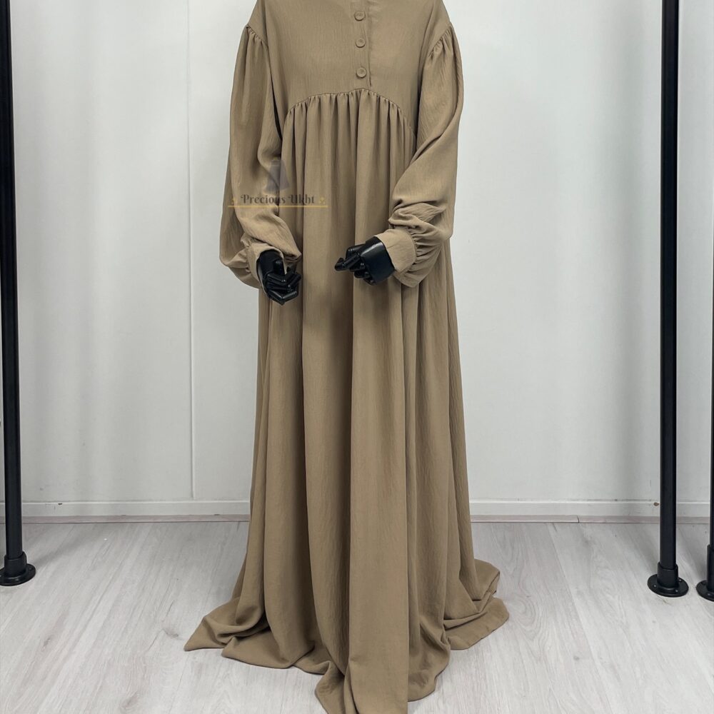 Stretch Abaya Youssra ‘Beige'