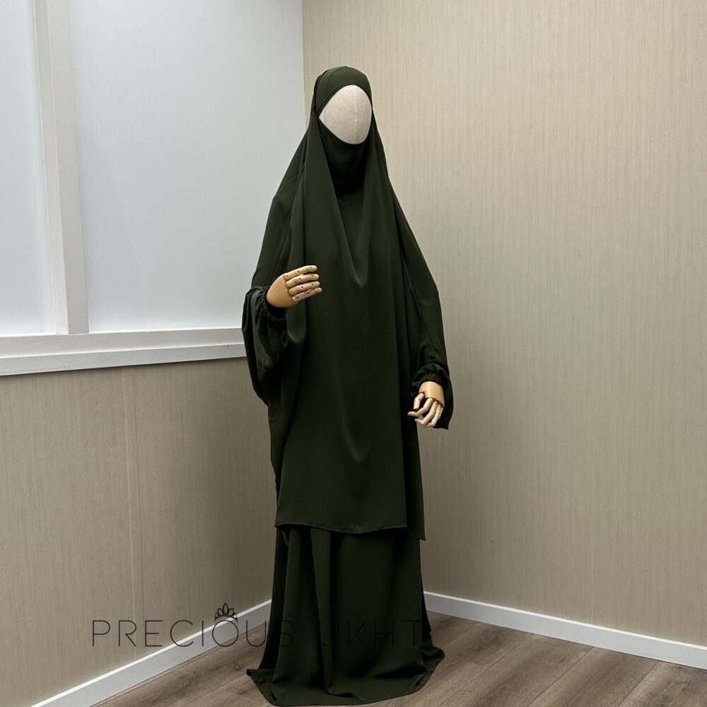 2 Piece Batwing Jilbaab Hafsa 'Khaki'