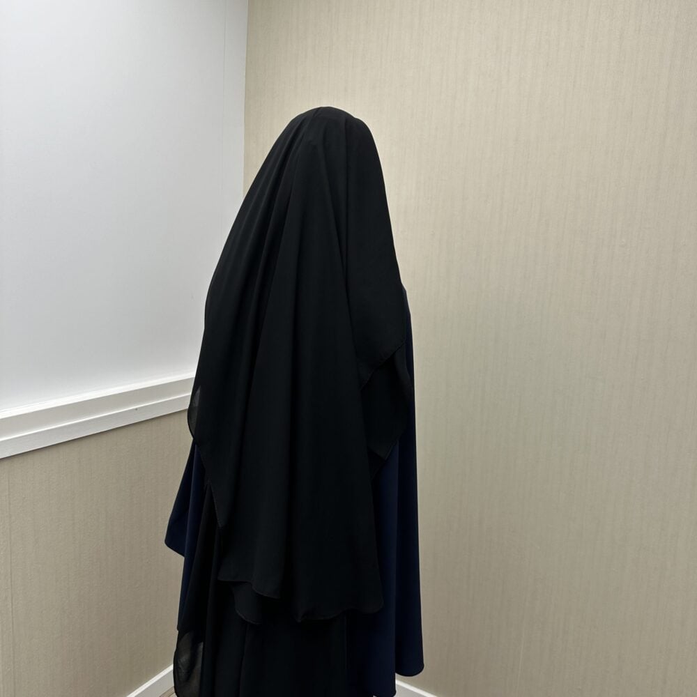 Alternative view of 3 Laags Niqaab 'Black'