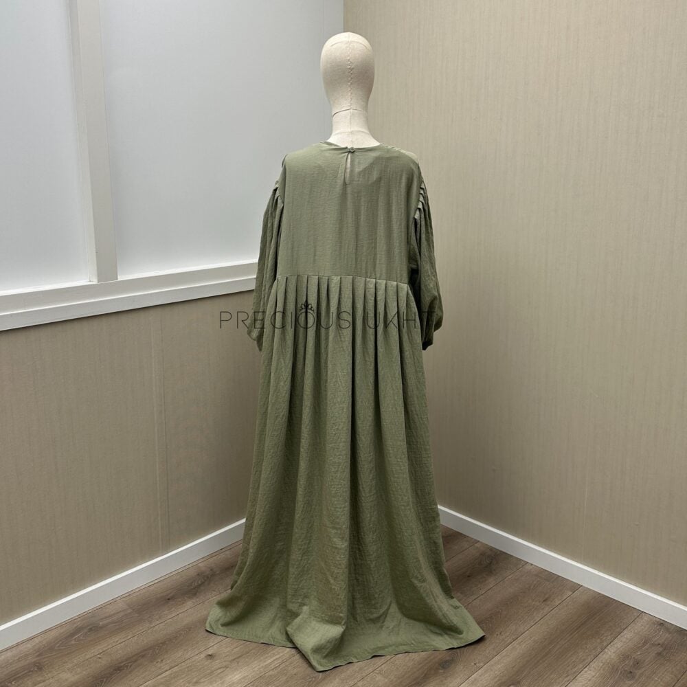 Alternative view of Aneeqah Abaya 'Pistache'