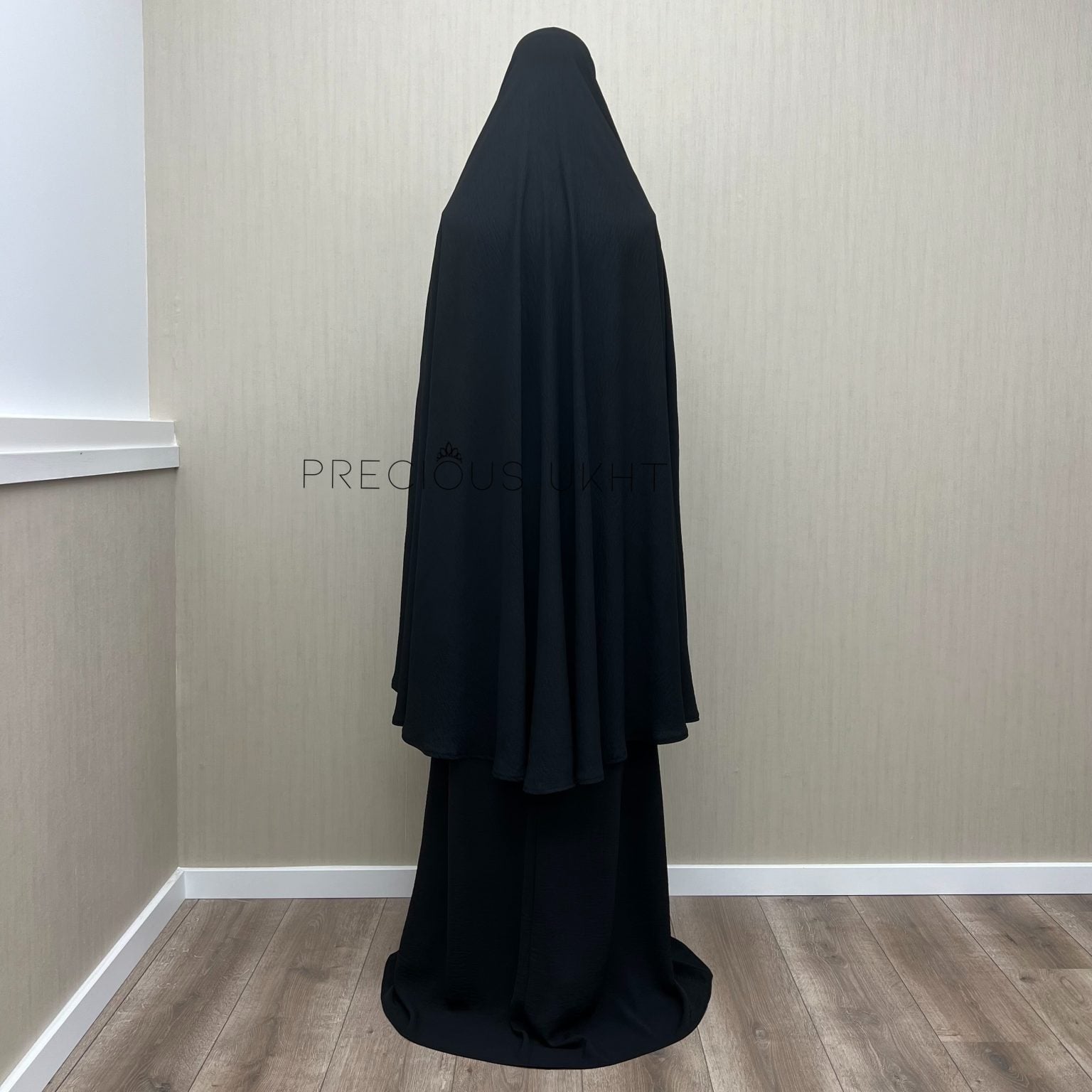 Alternative view of Stretch Knie Khimaar & Stretch Rok 'Black'