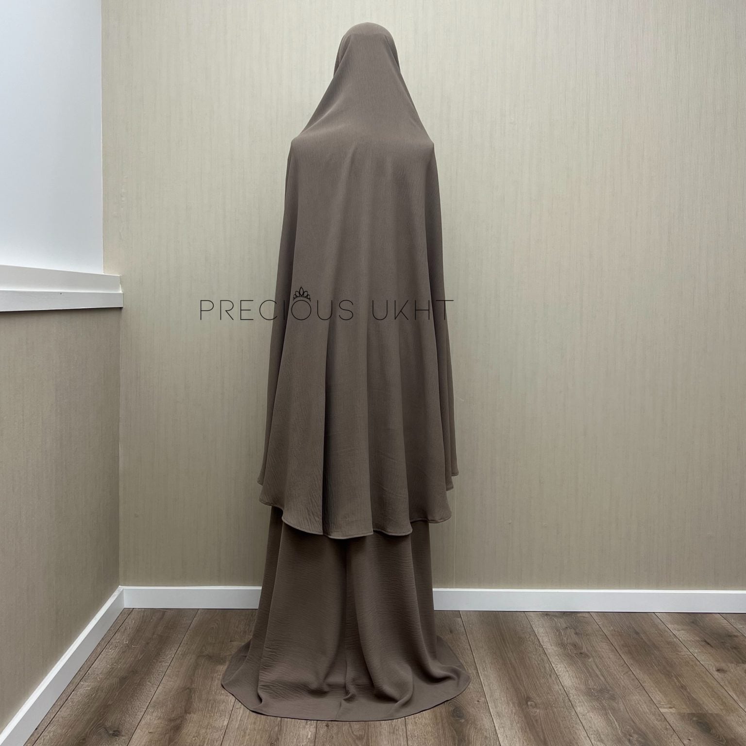 Alternative view of Stretch Knie Khimaar & Stretch Rok 'Taupe'