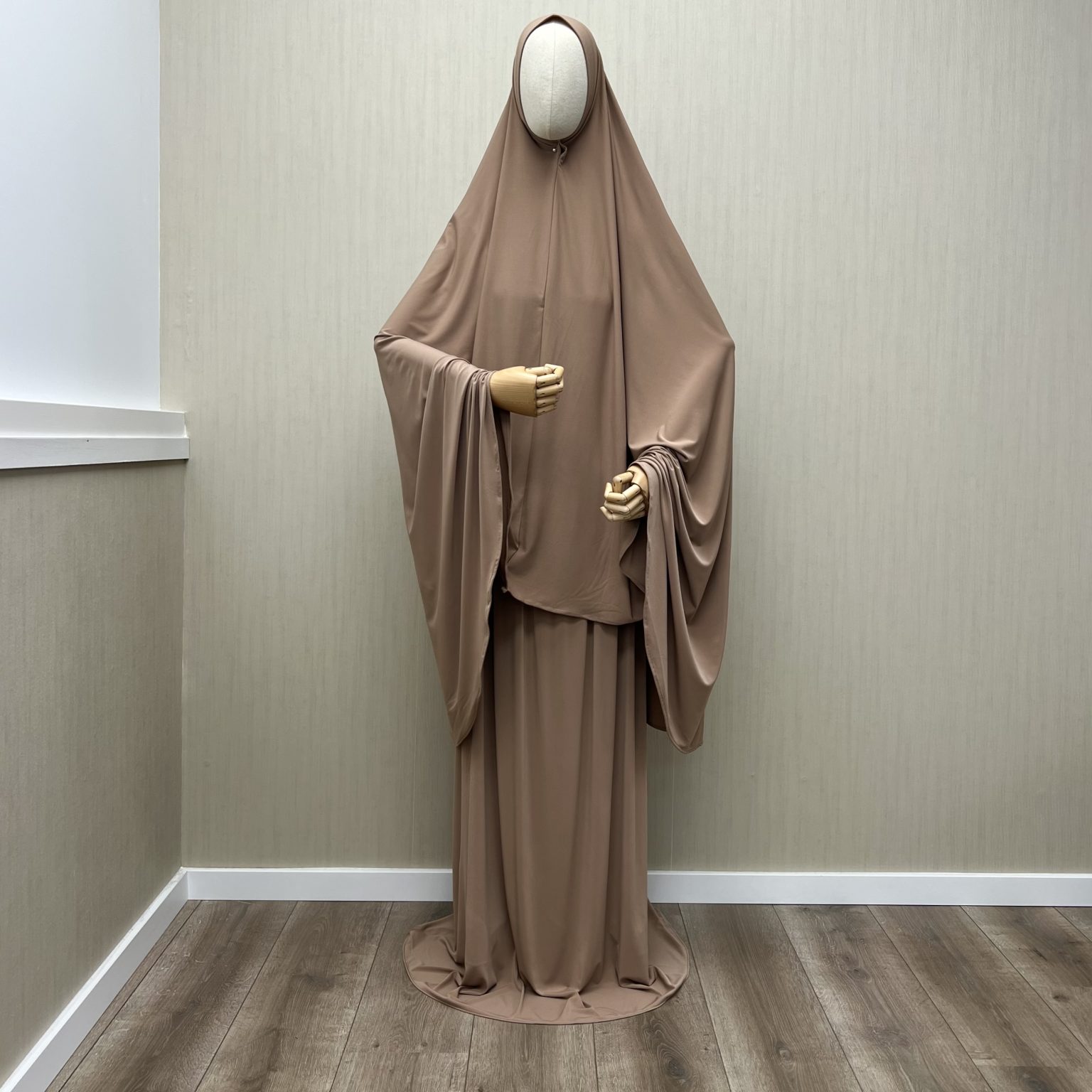 Premium Jersey Long Khimaar & Rok 'Skin'