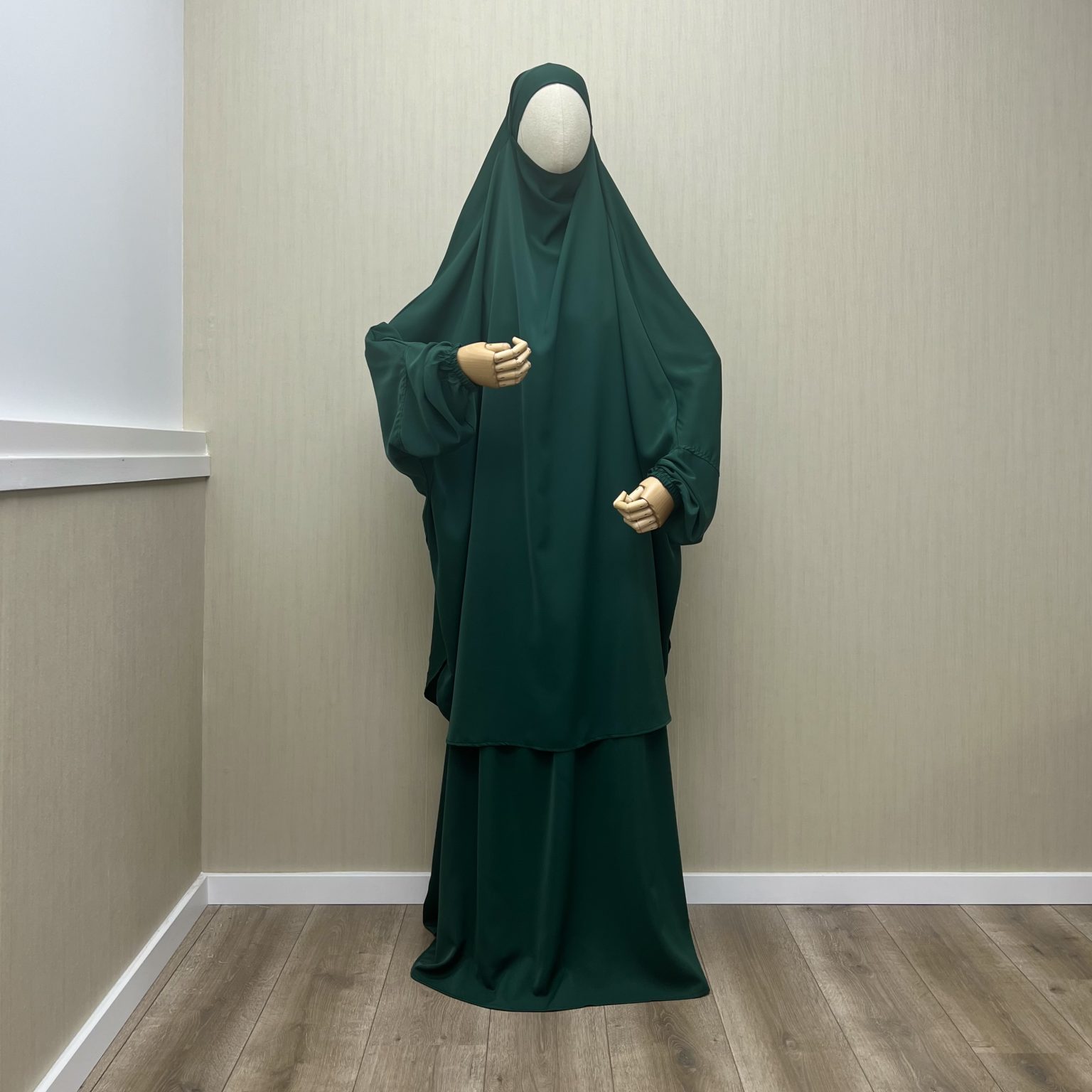 2 Piece Batwing Jilbaab Hafsa 'Forest'