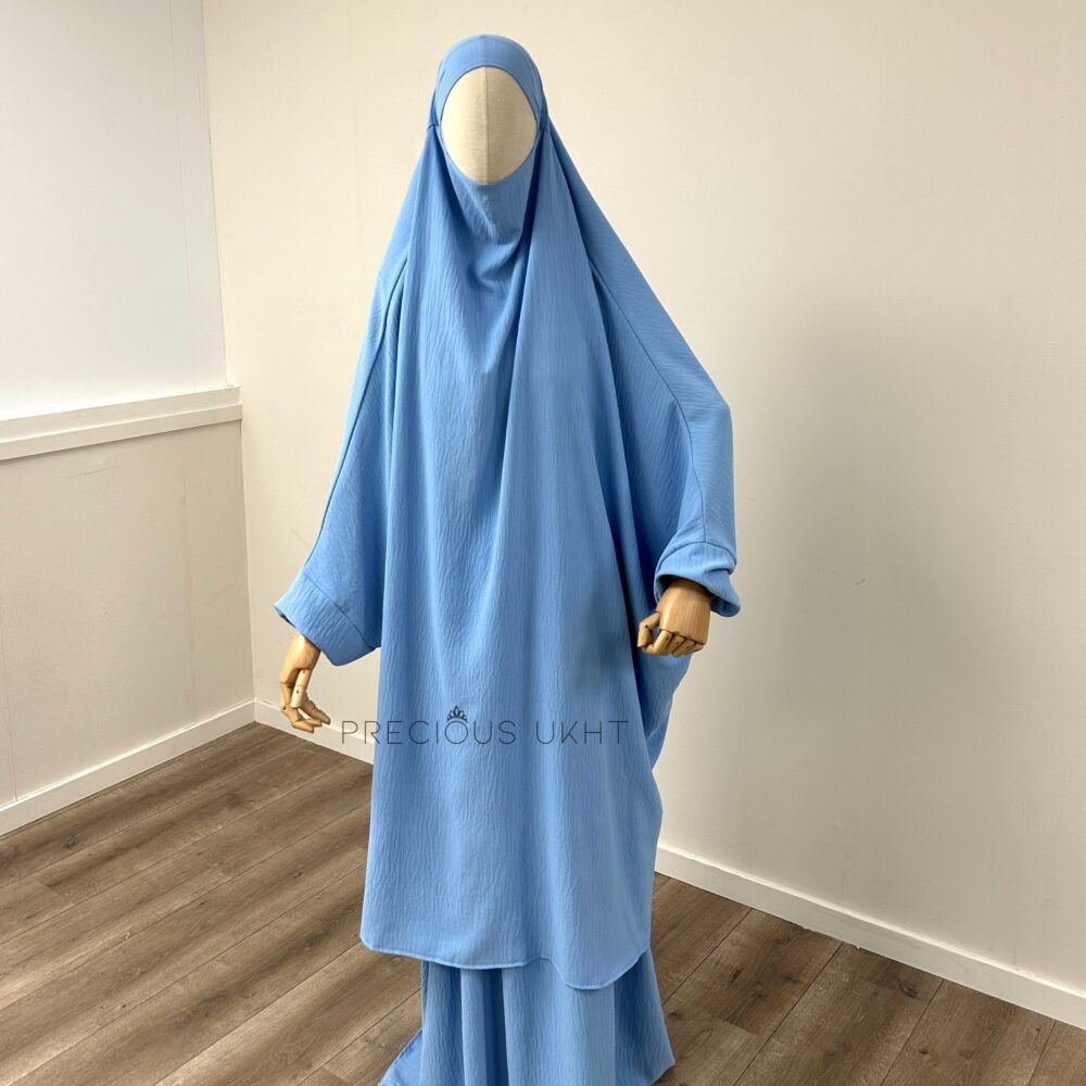 2 Piece Stretch Jilbaab Yasmina ‘Baby Blue’