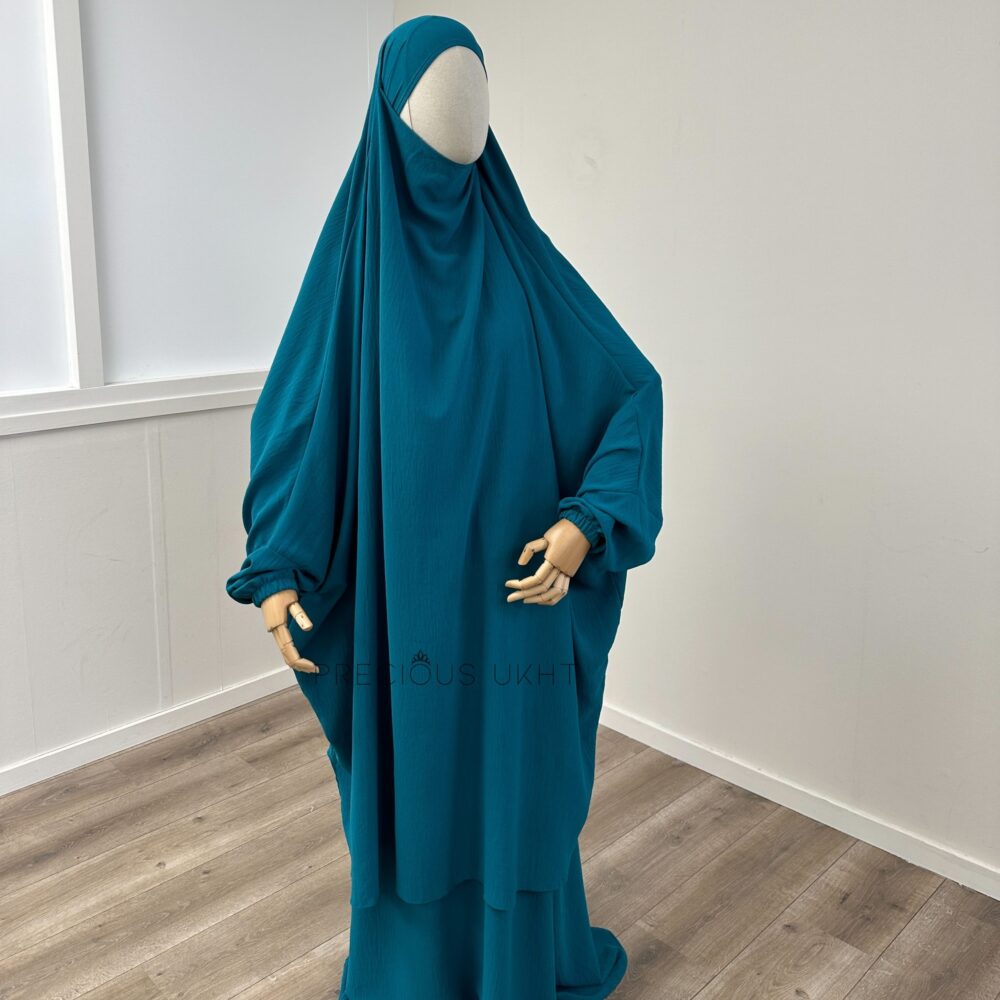 2 Piece Stretch Jilbaab Yasmina ‘Emerald’