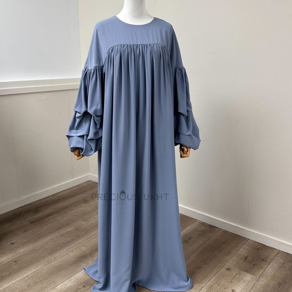 Noor Abaya 'Soft Blue'