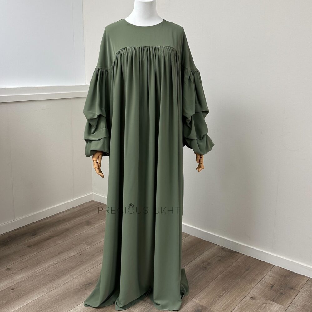 Noor Abaya 'Pistache'