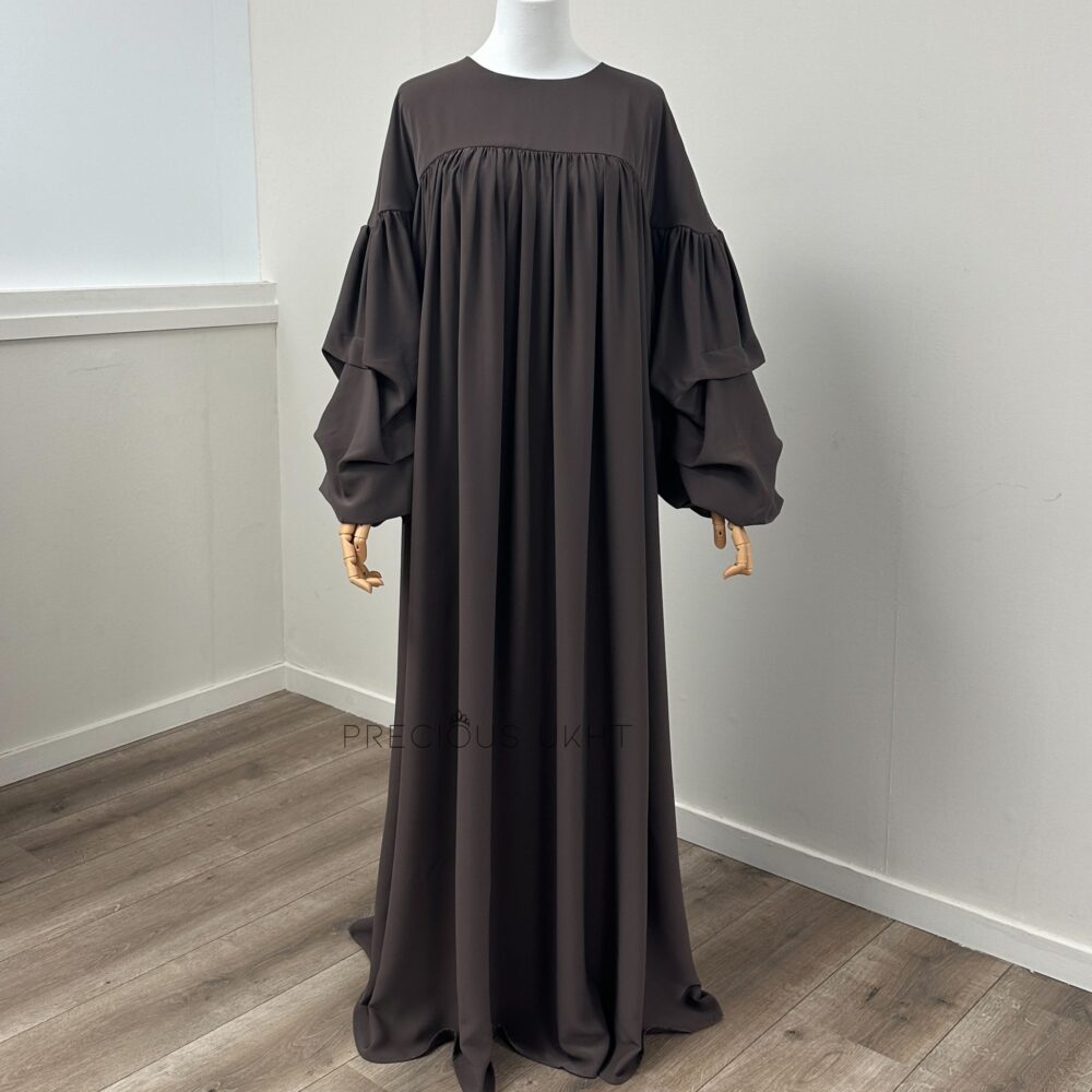 Noor Abaya 'Ash Brown'