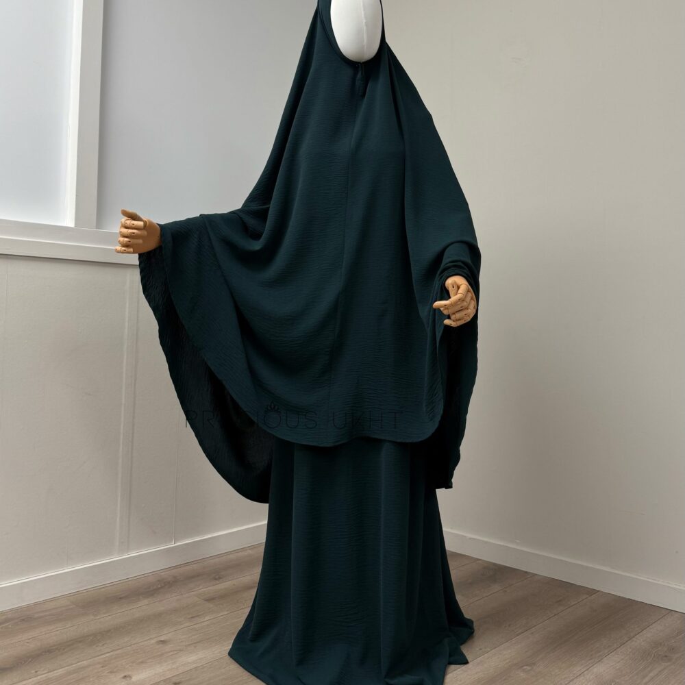 Stretch Knie Khimaar & Stretch Rok ‘Forest Green’