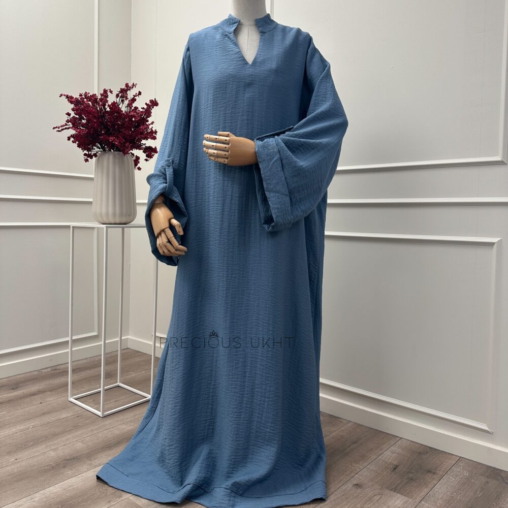 Alternative view of Najlae Abaya 'Blueish Grey'