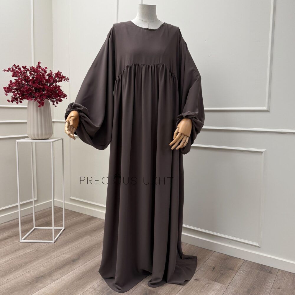 Zahra Abaya 'Ash Brown'