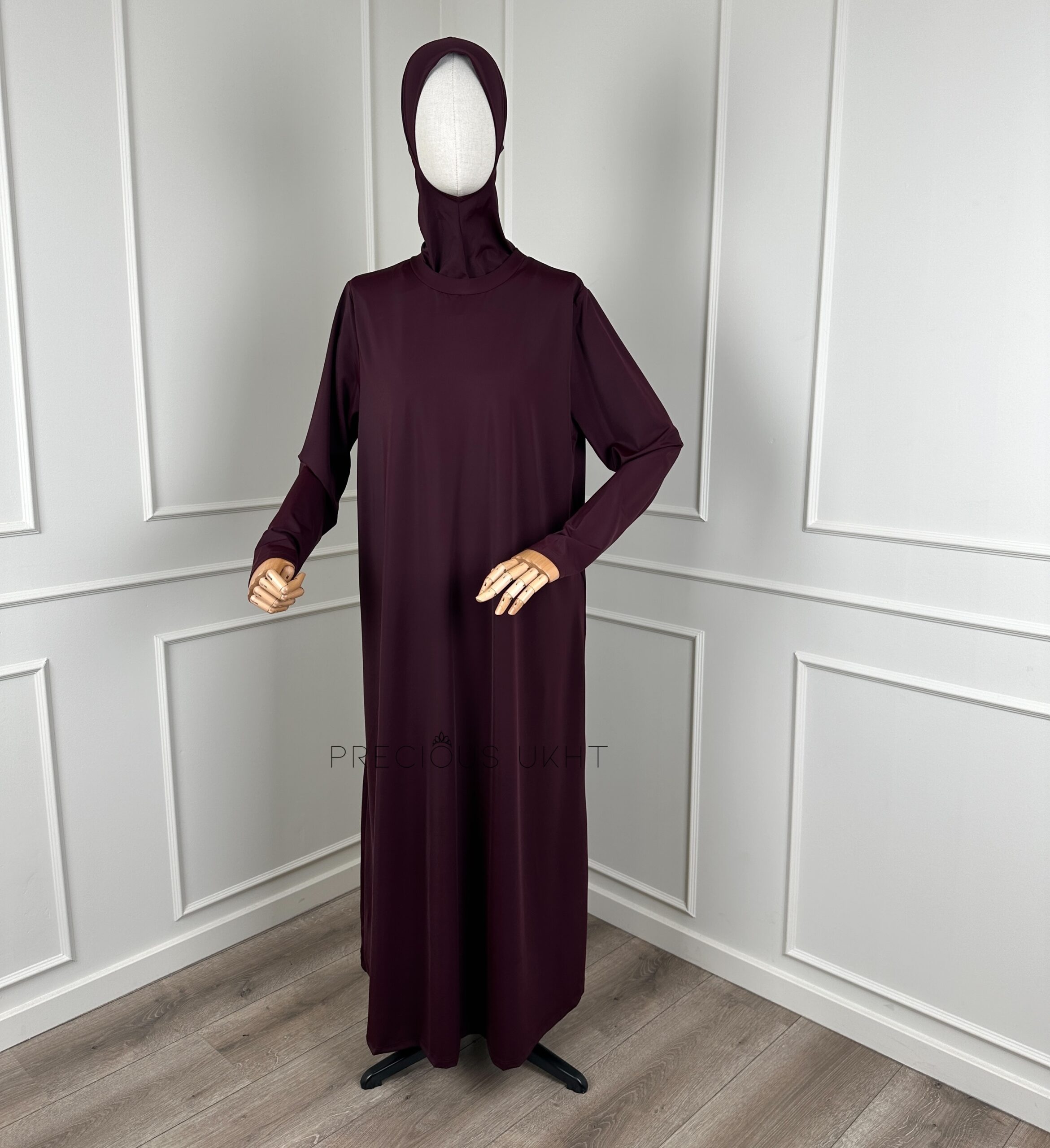 Burkini Deluxe 'Plum' - Afbeelding 2
