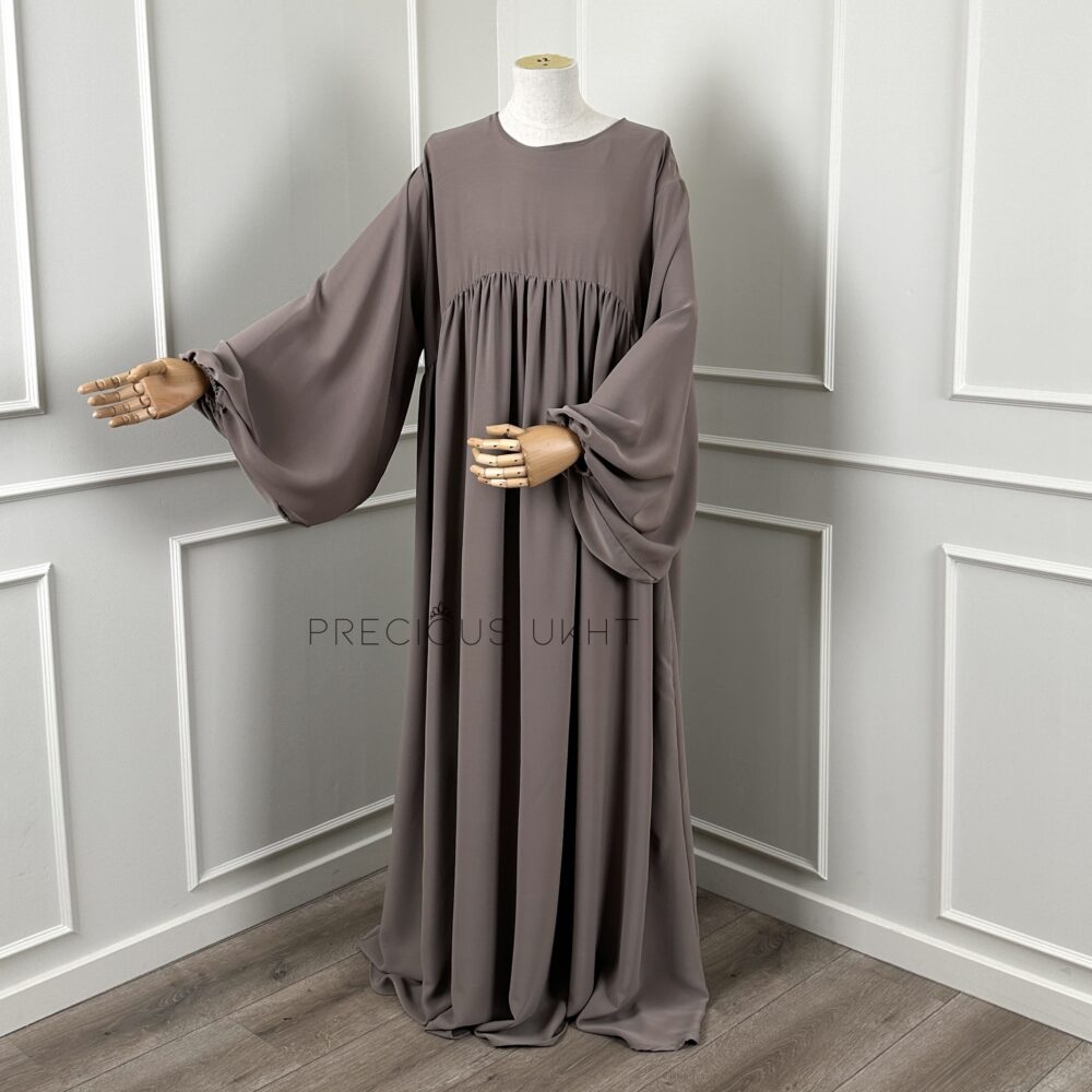 Zahra Abaya 'Taupe Rose'