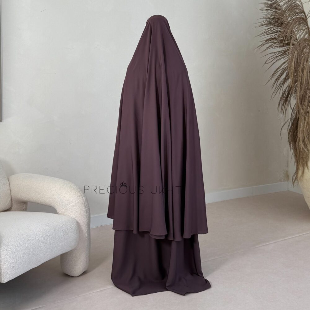 Alternative view of Set Sakeenah 'Dark Mauve'