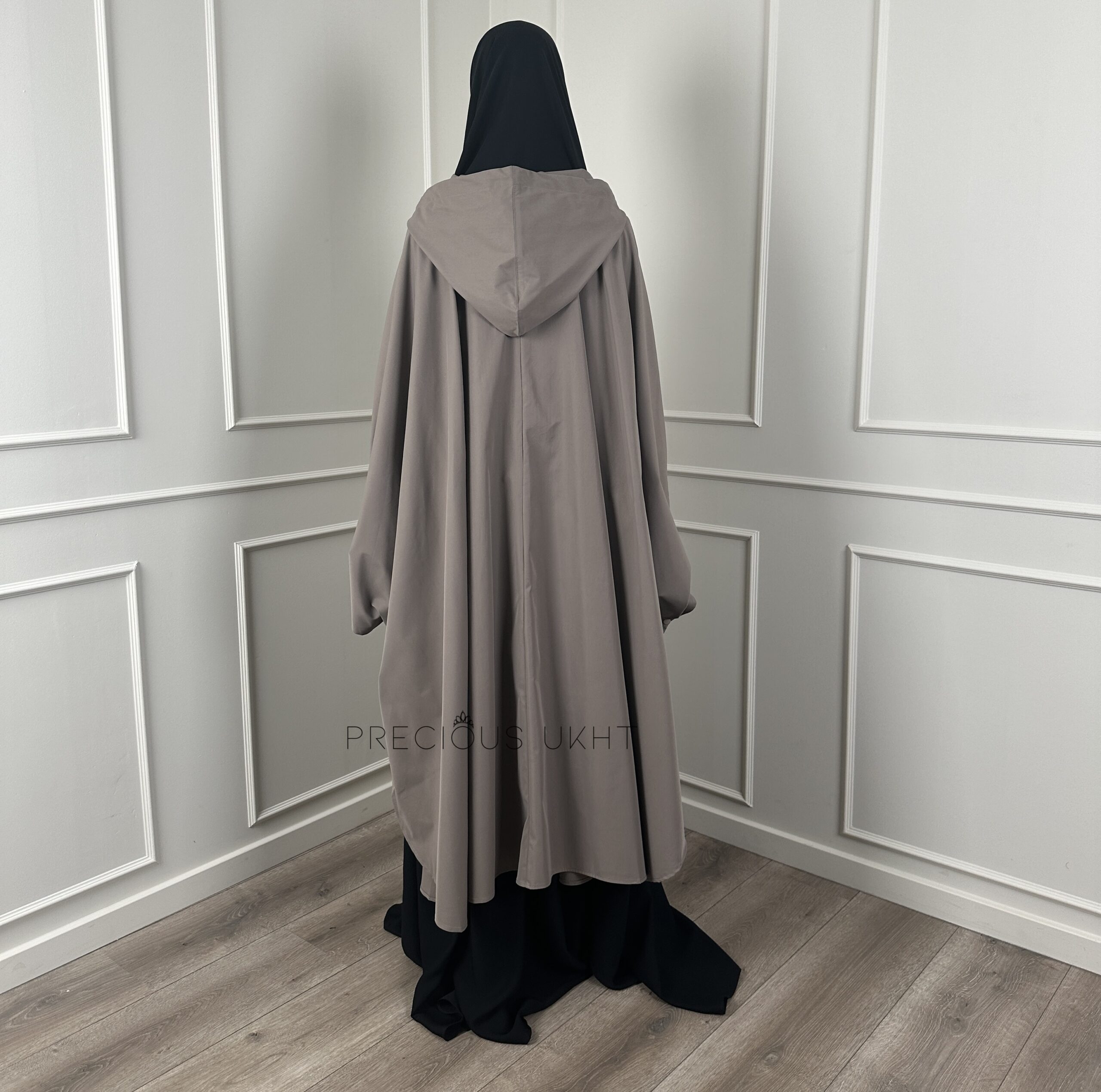 Poncho Khareef 'Dark Taupe' - Afbeelding 3