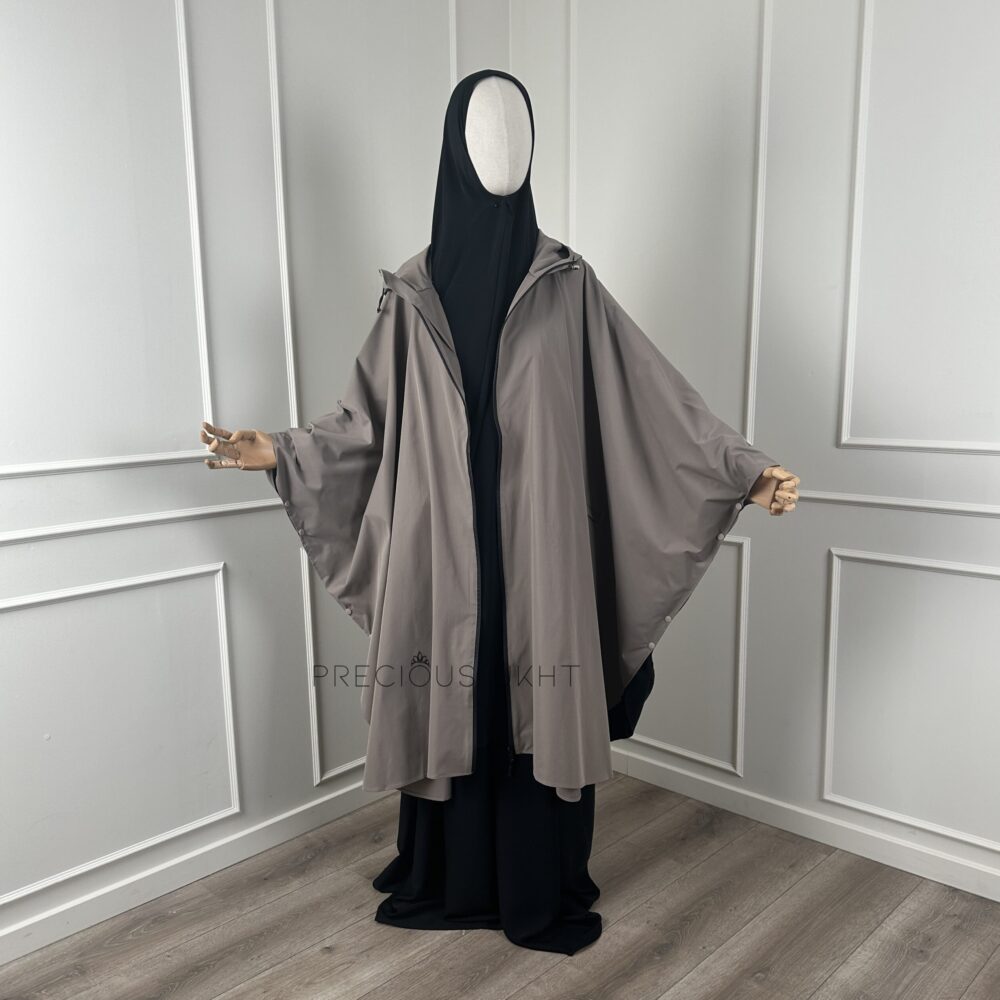 Poncho Khareef 'Dark Taupe'