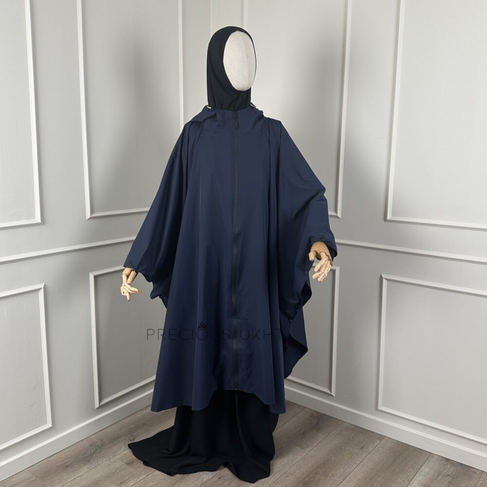 Alternative view of Poncho Khareef 'Navy Blue'