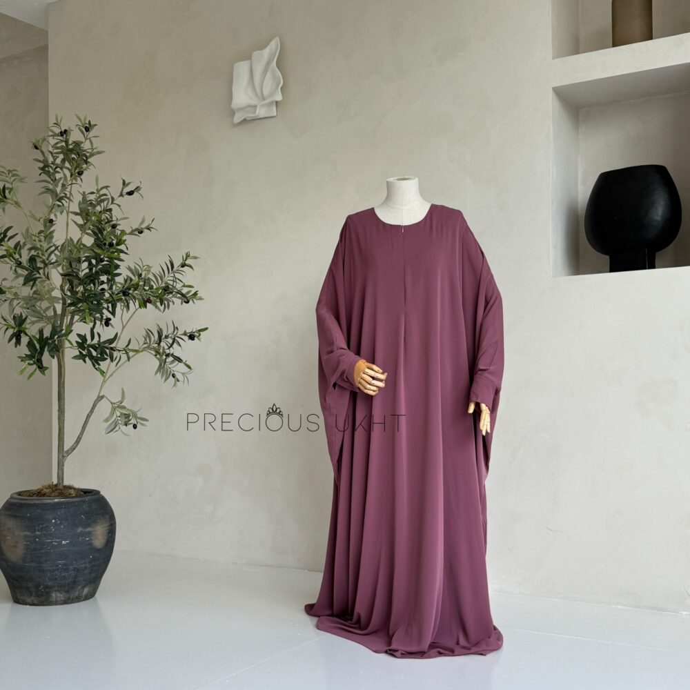 Farasha Abaya Hafsa 'Mauve Rose'