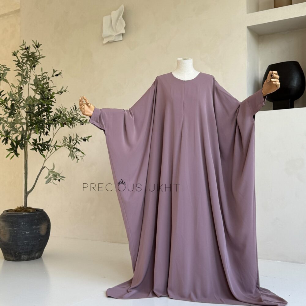 Farasha Abaya Hafsa 'Mauvie Grey’