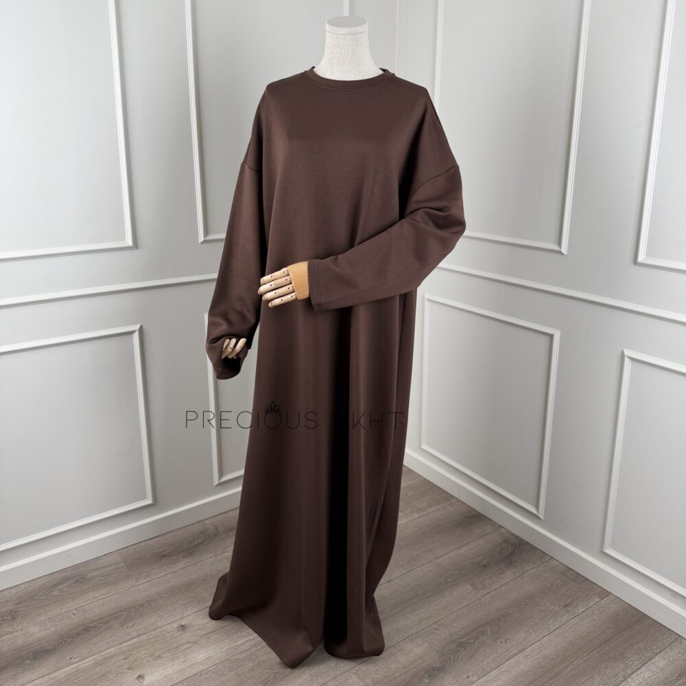 Ilham Abaya 'Dark Brown'