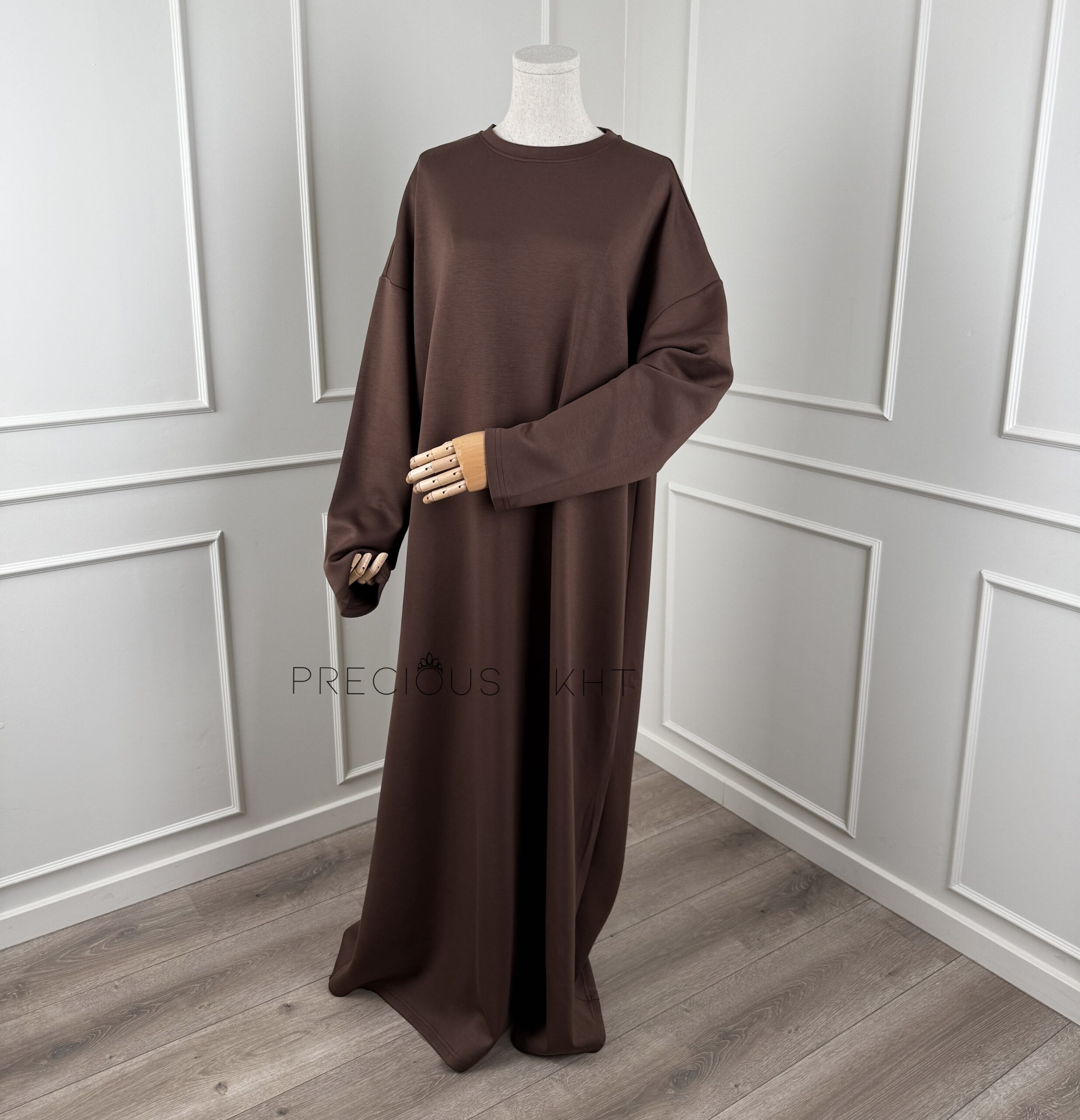 Ilham Abaya 'Dark Brown'