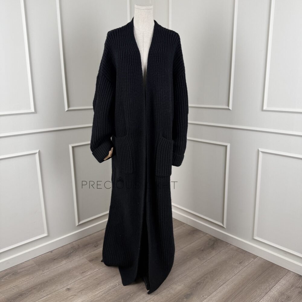 Knitted Vest 'Black'