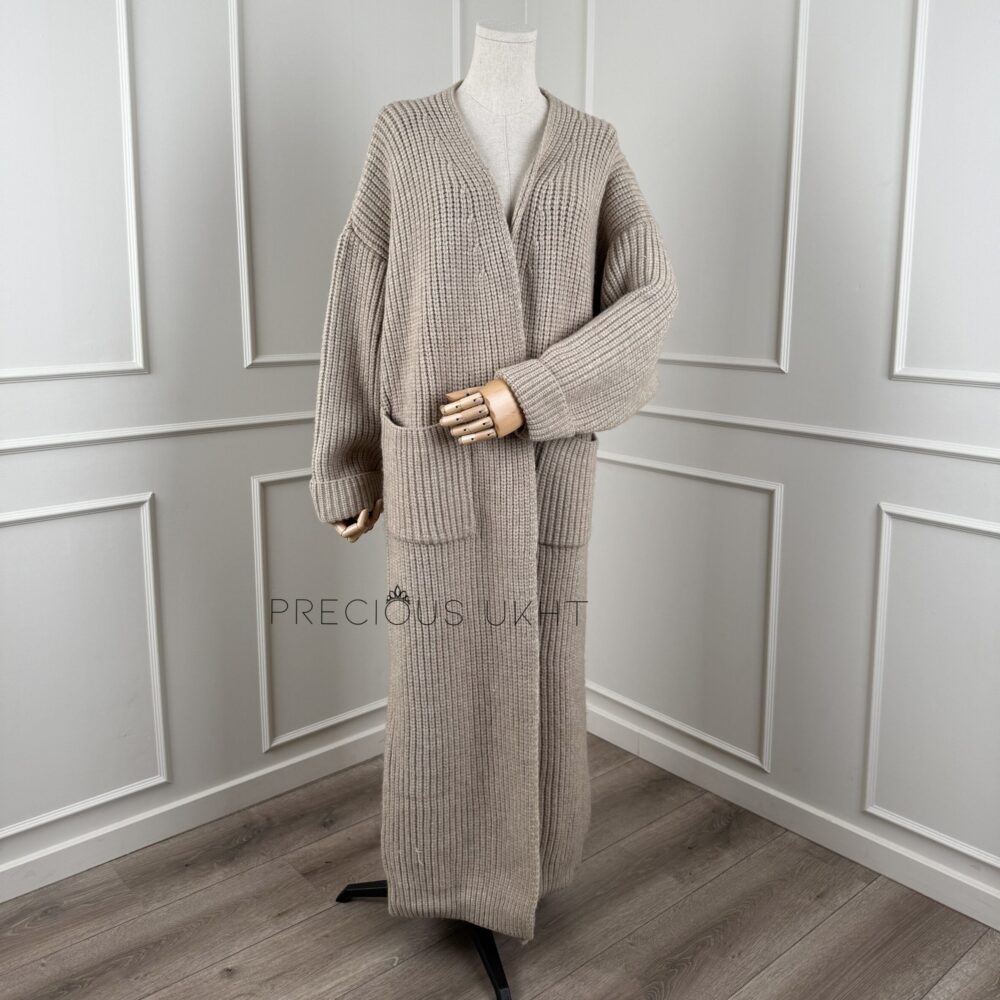 Knitted Vest 'Beige'