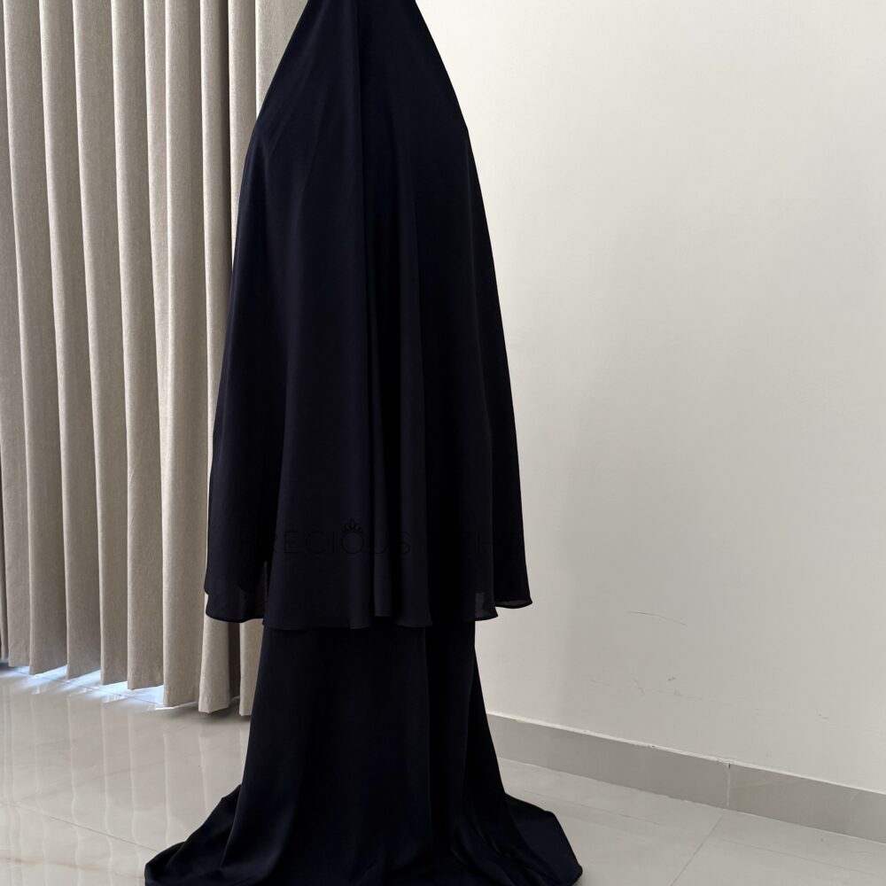Alternative view of Oemayrah Medium Khimaar ‘Deep Blue'