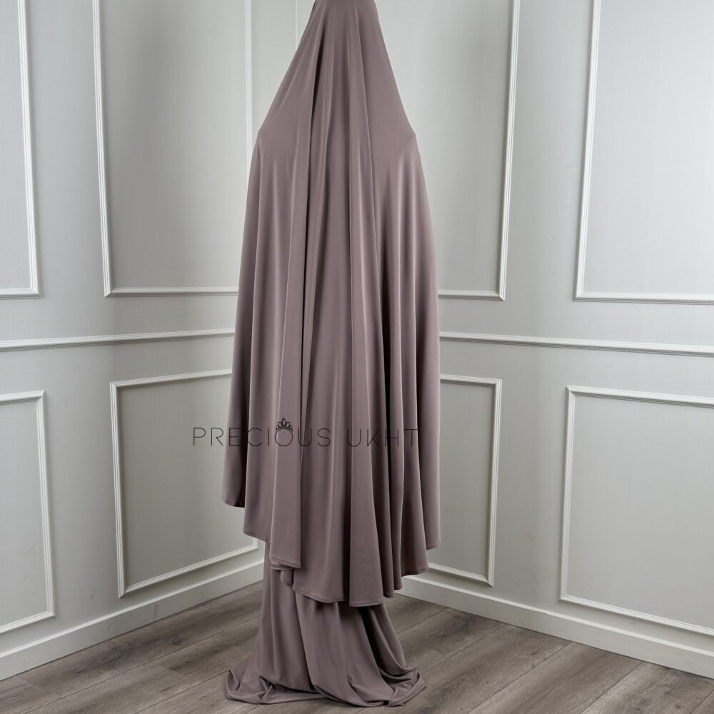 Alternative view of Premium Jersey Extra Long Khimaar & Rok 'Nude Rose’