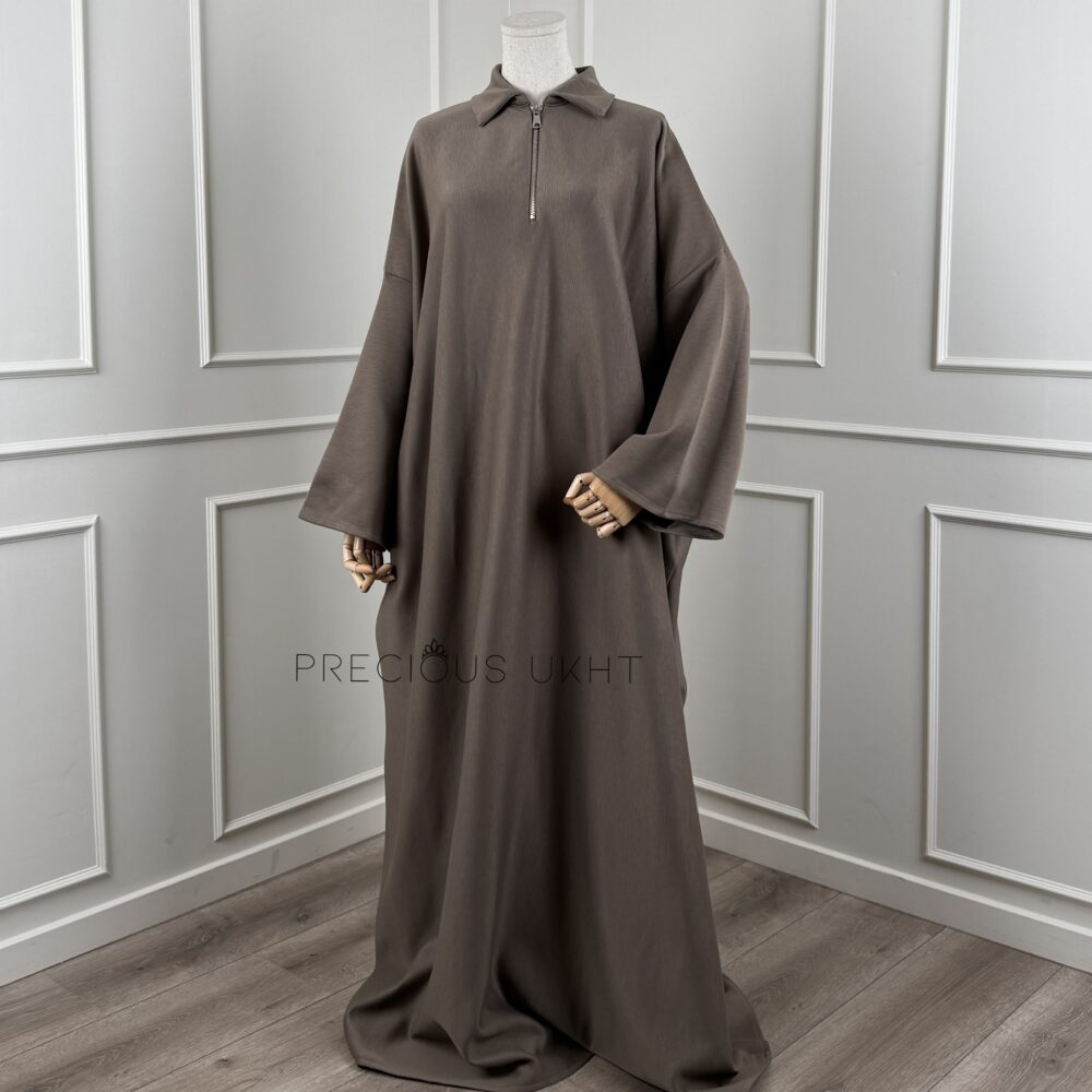 Riham Abaya 'Taupe'