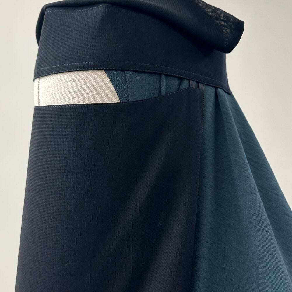 Alternative view of 1 Laags Tieback Long Flap Headband Niqaab
