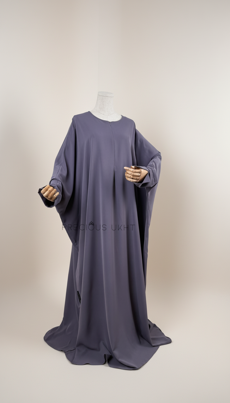 Haya Abaya 'Greyed Lavender'