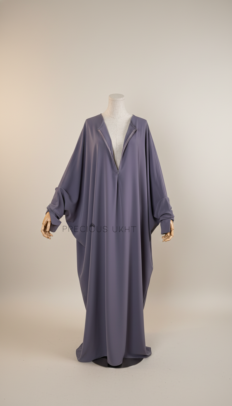 Haya Abaya 'Greyed Lavender' - Afbeelding 2