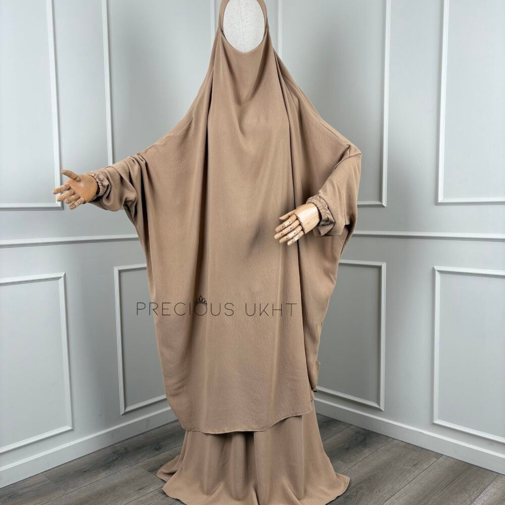 2 Piece Stretch Jilbaab Yasmina ‘Camel’