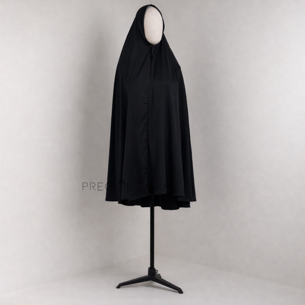 Pearl Medium Khimaar 'Black'