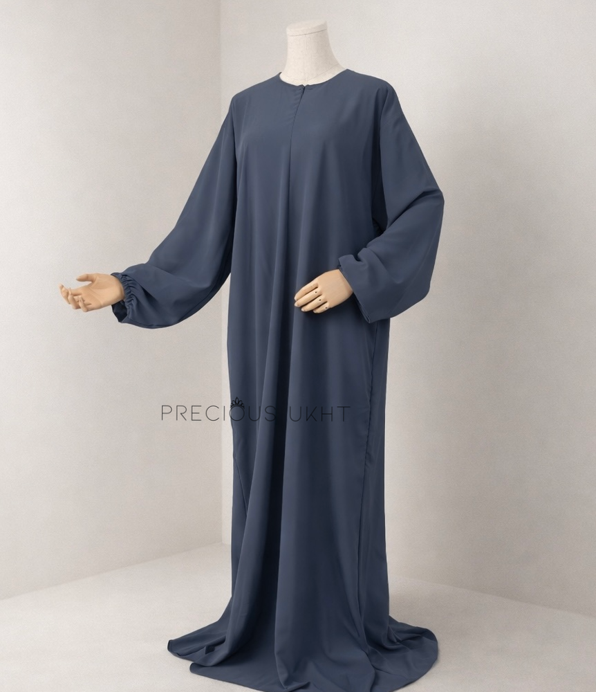 Luxury Wissam Abaya ‘Dark Grey’