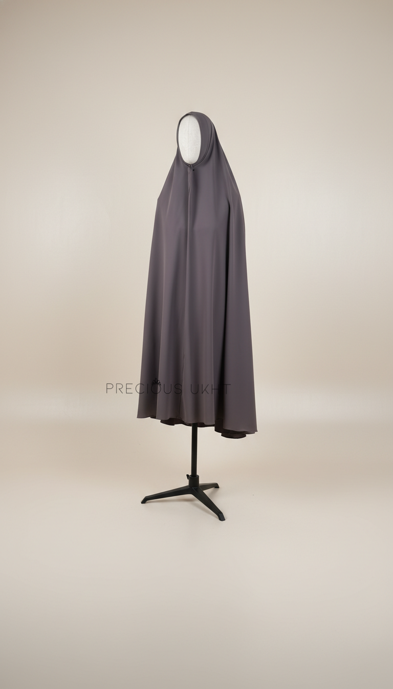 Luxury Extra Long Khimaar 'Earthy Taupe'